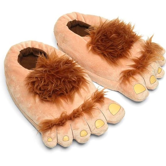 Other - New Kids Troll Hobbit Hairy Feet Slippers or Costume up to size 13